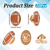 20Pcs Sport Enamel Pins JEWB-SC0001-62A-2