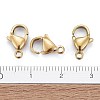 Ion Plating(IP) 304 Stainless Steel Lobster Claw Clasps LS-X-STAS-H353-D-02G-5