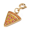 304 Stainless Steel Enamel Pendant Decorations STAS-D205-02A-G-2