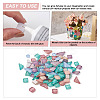 240Pcs 2 Style Transparent Glass Cabochons GLAA-EL0001-02B-4