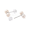 925 Sterling Silver Studs Earring EJEW-H002-13P-2