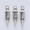 Tibetan Style Alloy Pendants TIBE-R316-096AS-RS-1