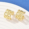 Brass Cuff Earrings EJEW-C159-02G-1