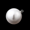 ABS Plastic Imitation Pearl Pendants FIND-H052-01K-04P-2