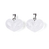 Natural & Synthetic Mixed Stone Chunky Pendants G-T143-19M-2