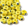Handmade Evil Eye Lampwork Beads LAMP-F021-01-06-1