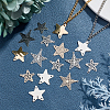 60Pcs 3 Style Brass Pendants KKC-FH0001-01-4