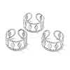 Tarnish Resistant 304 Stainless Steel Finger Rings RJEW-L102-13P-1