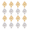 16Pcs 2 Colors 304 Stainless Steel Pendants STAS-HY0001-20-1
