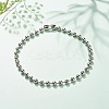 Non-Tarnish 304 Stainless Steel Ball Chains Necklace for Women NJEW-JN03892-01-2