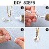 304 Stainless Steel Cup Pearl Peg Bails Pin Pendants STAS-F227-49A-G-2