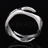 Fire Shaped 304 Stainless Steel Finger Rings FS-WG492AF-01-2