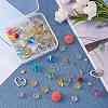 DIY Heart Drop Earring Making Kit DIY-SZ0007-66-4