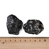 Raw Rough Natural Snowflake Obsidian Beads G-C140-08-3