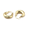 Rack Plating Brass Chunky Hoop Earrings for Women LS-EJEW-G288-35F-G-2