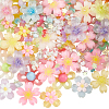 200Pcs 6 Styles Transparent Resin Cabochons CRES-SP0001-11-7