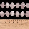 Natural Rose Quartz Beads Strands GG-CBAC18C-A02-02-4