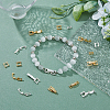 16Pcs 4 Styles Eco-Friendly Brass Watch Band Clasps KK-DC0003-97-5