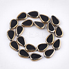 Electroplate Glass Beads Strands EGLA-S188-04A-2