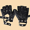 PU Leather Biker Punk Gloves with Belt AJEW-WH20816-051P-6