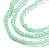 Baking Paint Imitation Jade Glass Bead Strands DGLA-A034-J2MM-A22-4