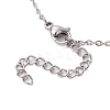 304 Stainless Steel Necklaces NJEW-JN05041-5