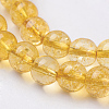 Citrine Beads Strands X-G-C076-6mm-6A-3