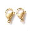 304 Stainless Steel Lobster Claw Clasps STAS-V007-01G-G-1