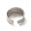 Non-Tarnish 201 Stainless Steel Finger Rings RJEW-H223-01P-08-4