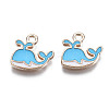 Alloy Enamel Charms ENAM-S115-037D-1