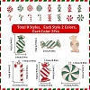 32Pcs 16 Style Christmas Theme Alloy Enamel Pendants ENAM-SC0003-66-2