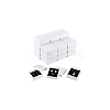 Square Kraft Paper Necklace Earring Storage Gift Boxes CON-WH0095-88B-7
