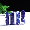 Blue Watermelon Stone Glass Point Tower Wands PW-WG39017-01-2