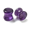 Natural Amethyst Ear Gauges Flesh Tunnels Plugs EJEW-P293-02A-2