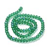 Electroplate Glass Beads Strands EGLA-A034-T4mm-L12-2