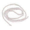 Electroplated Shell Pearl Beads Strands BSHE-G041-2mm-06-4