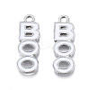 Rack Plating Alloy Enamel Pendants ENAM-T011-161-2