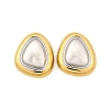 304 Stainless Steel Two Tone Triangle Stud Earrings LS-EJEW-Z116-03GP-01-2