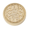 Christmas Series Wax Seal Brass Stamp Head AJEW-M037-01G-26-2