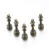 Alloy Chess Pendants PALLOY-H201-06AB-1