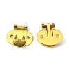 Iron Flat Blank Shoe Clips IFIN-WH0072-01A-G-1