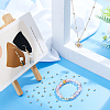300Pcs Brass Crimp Beads Covers KK-DC0004-75-5