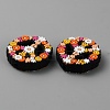 Food Grade Silicone Focal Beads LS-SIL-WH0001-66A-2
