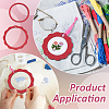 Plywood Embroidery Hoops DIY-WH0888-798B-5