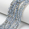 Electroplate Glass Beads Strands EGLA-A034-J4mm-I05-1