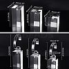 Transparent Plastic Wrist Watch Display Holder ODIS-OC0001-40-2