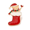 Christmas Series Golden Aolly Brooches JEWB-U004-01A-1