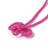 Nylon Lucky Knot Cord Amulet Yuki Pendant Decorations LS-AJEW-NH0001-01E-3