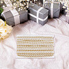 Polyester Filigree Wavy Lace Ribbon OCOR-WH0082-211C-6