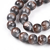 Baking Paint Glass Beads Strands DGLA-N008-10mm-09-4